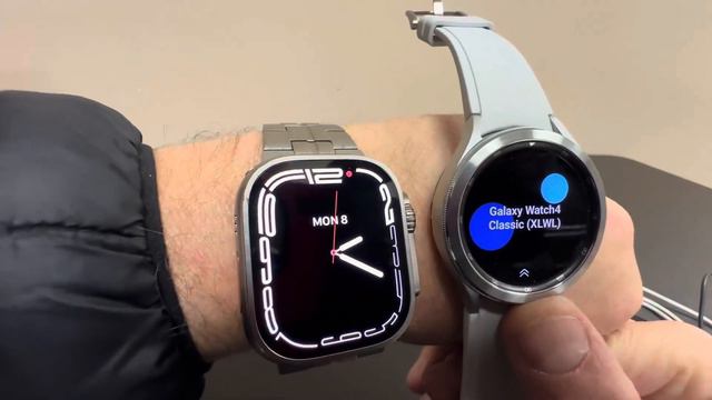 iWatch vs Samsung Galaxy Watch 4 смотреть онлайн