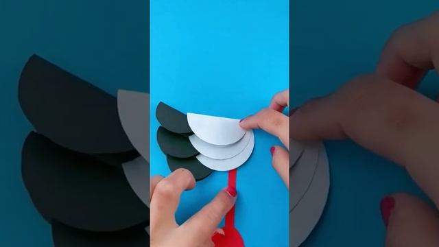"Аист из бумаги" | Поделки самоделки | Поделки для детей | Поделка из бумаги | DIY #shorts смотреть онлайн
