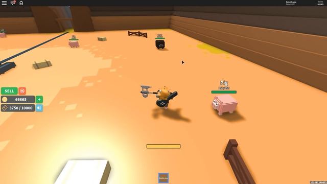 САМАЯ КРУТАЯ ПУШКА ПРОТИВ БЫКОВ ЗА 1400 РОБУКСОВ! СИМУЛЯТОР ОХОТНИКА ROBLOX SIMULATOR смотреть онлайн