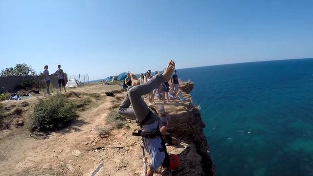 Слава х2 | Мыс Фиолент - 3 сентября | Jump&Fly - Прыжки с верёвкой смотреть онлайн