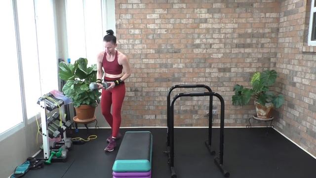 At HOME Upper Body WORKOUT | Dumbell Workout For Women | At Home Strength Training For Women смотреть онлайн