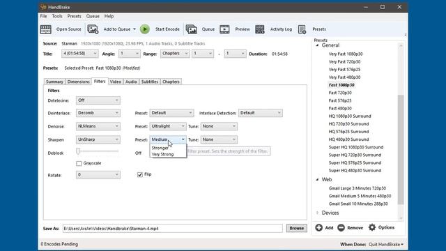 How to use Handbrake 1.1.1 - Beginners Guide for Exporting Video смотреть онлайн