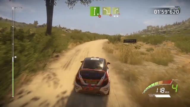 WRC 7 - Ford Fiesta R2 - Gameplay смотреть онлайн