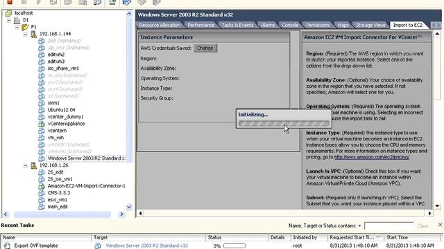 How to Install Amazon EC2 VM Import Connector Plugin and Import VMware VM to Amazon EC2 Part 2 смотреть онлайн