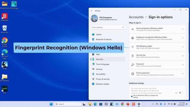 How to Setup Windows Hello Sign-in Options in Windows 11 смотреть онлайн