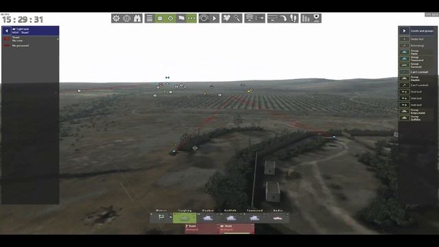 Tank Farm - Chouigui Pass Campaign Turn 3 - Tank Warfare Tunisia 1943 смотреть онлайн