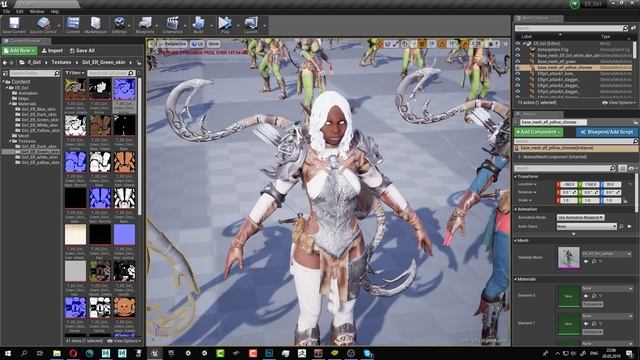 поделаем эльфийку( грузим в двигло и выставляем на продажу) смотреть онлайн