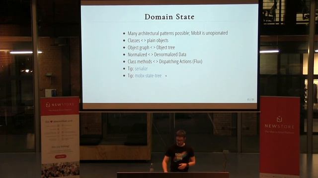Advanced state management patterns with JavaScript & MobX with Michel Weststrate смотреть онлайн