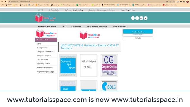 Download Notes From Here- tutorialsspace.com is now tutorialsspace.in смотреть онлайн