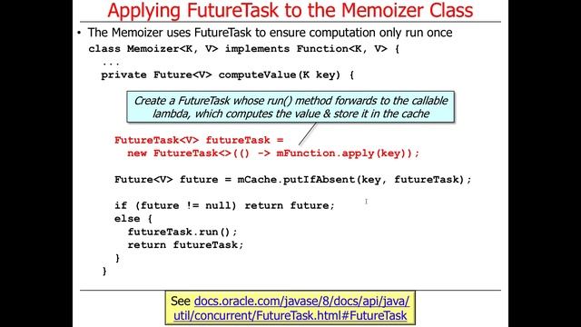 Java FutureTask смотреть онлайн
