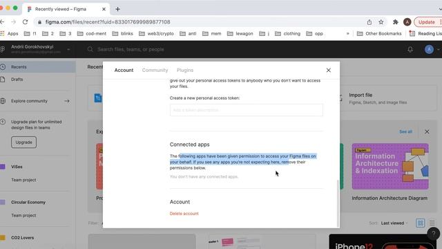 How to DISCONNECT APPS from FIGMA? смотреть онлайн