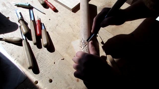 Резная колонна, как ето делается. урок 2 смотреть онлайн