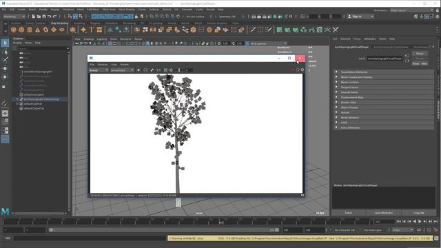 Rendering Paint Effects with Arnold in Maya 2018 смотреть онлайн