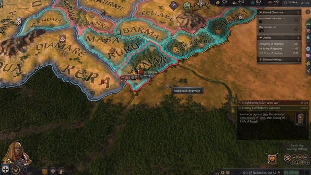 Uniting Africa with Mr. Octurius (Crusader Kings 3/ Ep23) смотреть онлайн