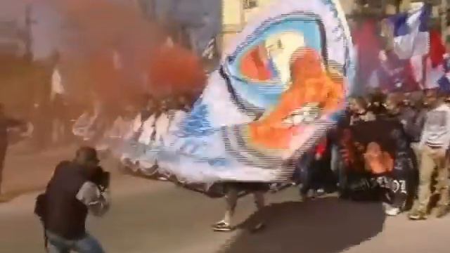 Проход ультрас Севастополь-Симферополь 17 апреля 2013 дерби смотреть онлайн