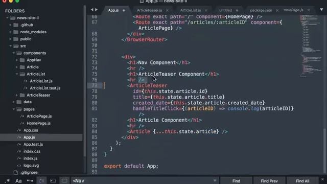 W11D1: React Routing & Components (1 of 1) смотреть онлайн