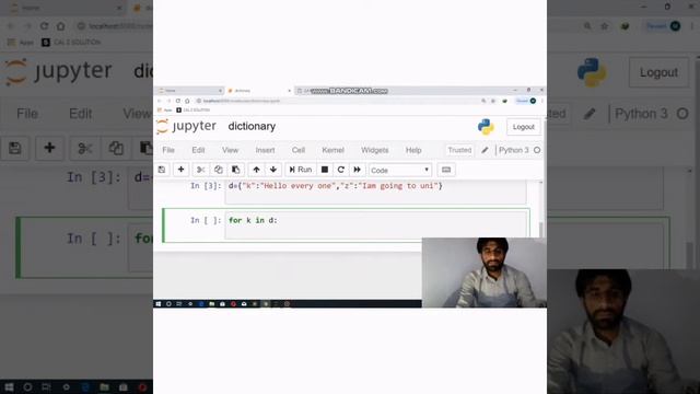 python tutorial :for loop in dictionary смотреть онлайн