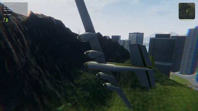 Balsa Model Flight Simulator : Demo - B29ish смотреть онлайн