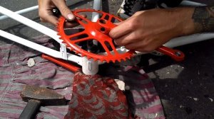 установка шатунов под клин на велосипед АИСТ | КИТАЙ ВЕЛИК