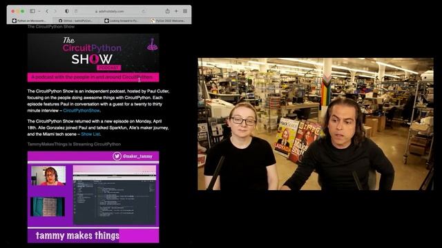 Python on Hardware weekly video 176 #CircuitPython #Python #PyConUS @Adafruit смотреть онлайн