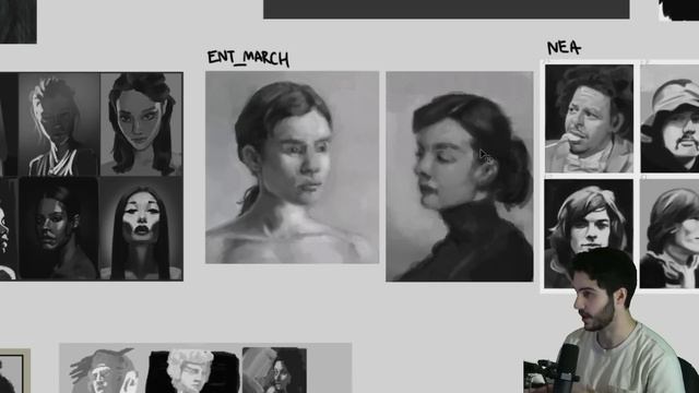50 VALUE PORTRAIT CRITIQUE - NEW CHALLENGE POSTED смотреть онлайн