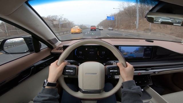 현대 디 올 뉴 그랜져 GN7 3.5 AWD 1인칭 주행 (2023 Hyundai Grandeur 3.5 AWD POV Test Drive) смотреть онлайн