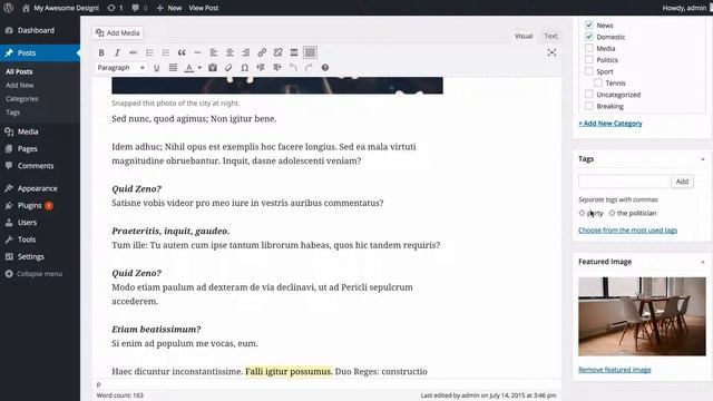 WordPress 101 - Introduction to WordPress Categories & Tags смотреть онлайн