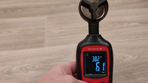 Тест потока воздуха анемометра ADA AeroTemp 30