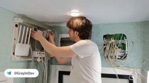 Собираем слаботочный щит своими руками #grayindev