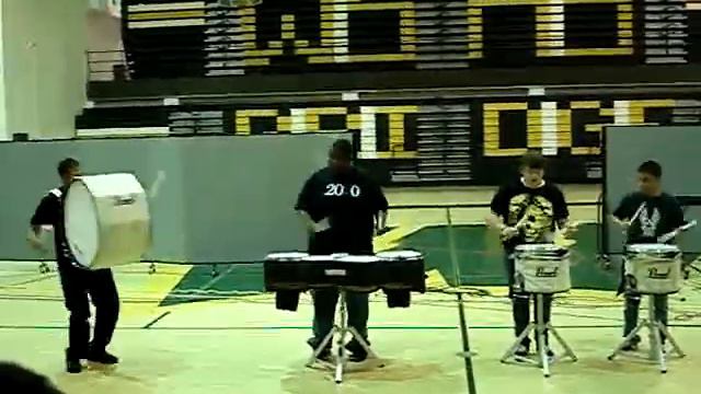 Woodbridge High 2010 Drumline Talent Show Pt. 3 (Solo cadence and Shredder) смотреть онлайн