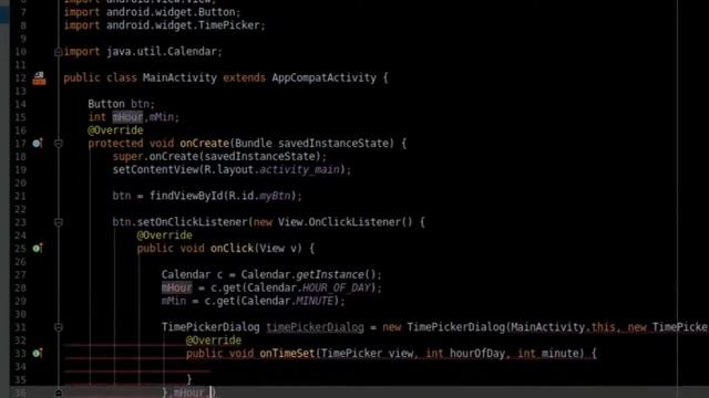 How to use a Timepicker - Android Tutorial смотреть онлайн