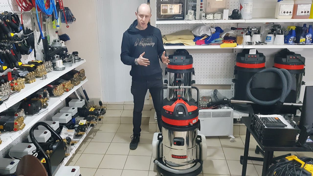 Моющий пылесос для очистки БОЛЬШОЙ площади смотреть онлайн