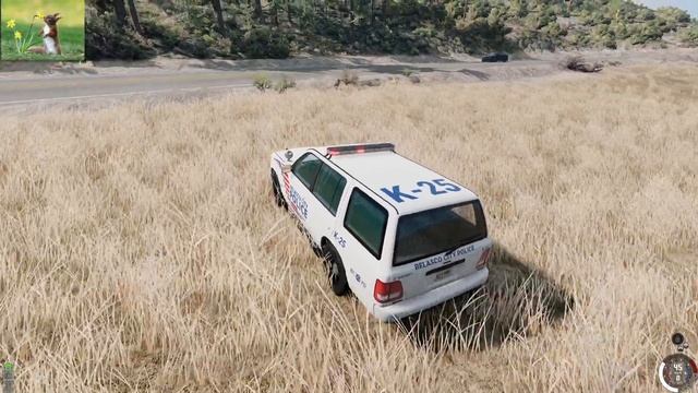 I'M THE POLICE/CRAZY POLICE CHASE | BeamNG.drive смотреть онлайн