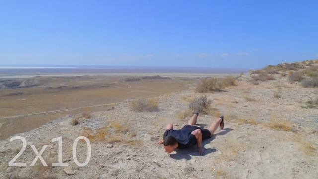 CROSSFIT TRAVEL 100 берпи впадина Карагие смотреть онлайн