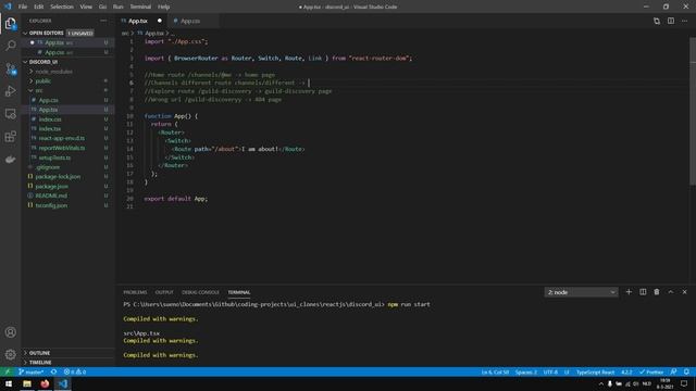 Create the Discord UI with ReactJS - Part 1: Setup and router смотреть онлайн
