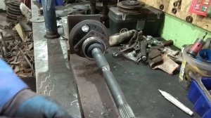 Сварка полуосей.