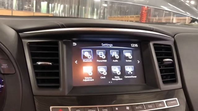 2019 Infiniti QX60 dash electronics test August Pohl Auto Parts stock #19242 смотреть онлайн