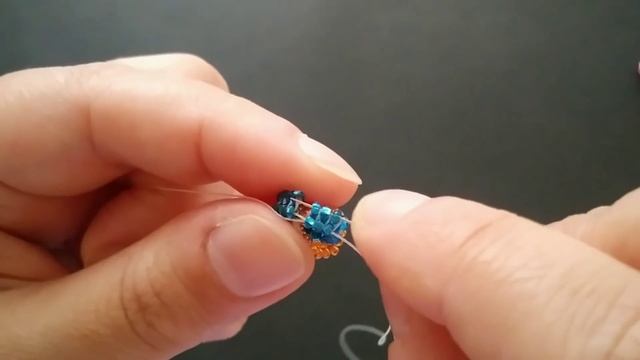 Herringbone Tekniği ile Kum Boncuktan Zincir Bileklik Yapımı | Beaded Bracelet | Beading Tutorial смотреть онлайн