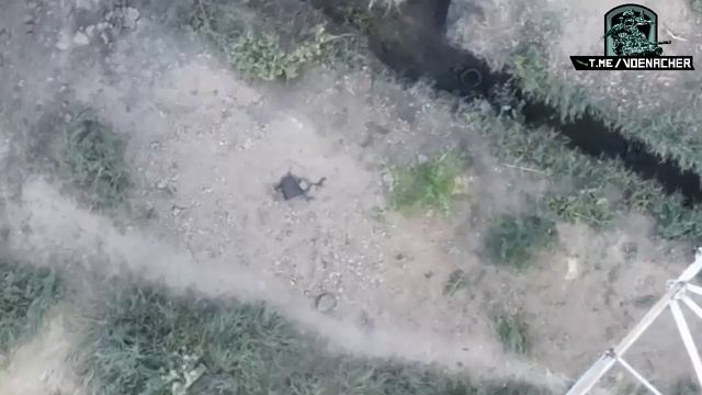 Работа по окопам позиций ВСУ. смотреть онлайн