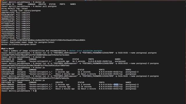 Docker Grundlagen mit postgreSQL und pgAdmin смотреть онлайн