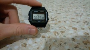 CASIO F-91W оригинальные часы. тест в воде.