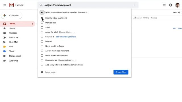 Create rules to filter your emails смотреть онлайн