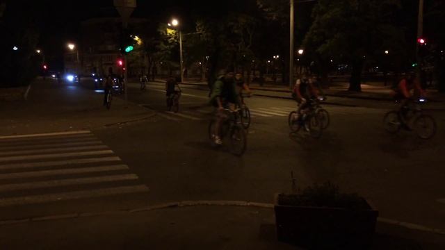 Флешмоб велосипедистов смотреть онлайн