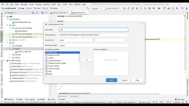 Android App Homework Json and Recyclerview смотреть онлайн