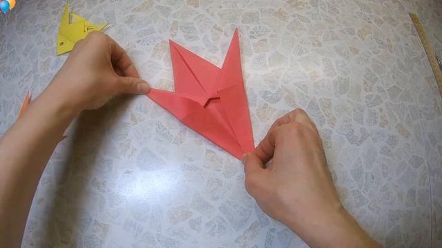 Рыбка из бумаги. Оригами. // DIY. Fish out of paper. Origami.