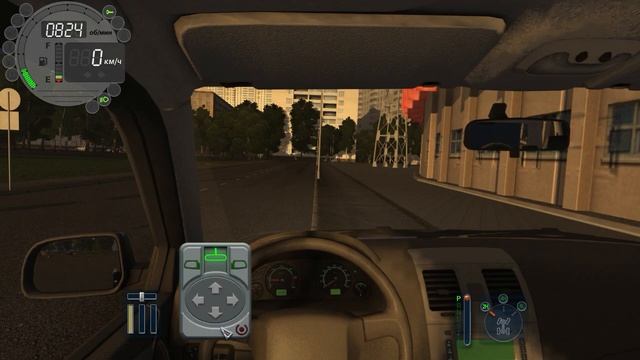 Переключение раздатки и настройка зеркал заднего вида в «City Car Driving» смотреть онлайн