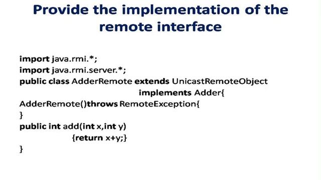 Java Programming - RMI - Remote Method Invocation смотреть онлайн