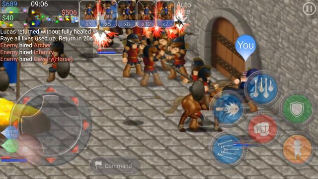 Самые Жесткие Бои в режиме Битвы Замков! [Hero Fighter X] #44 смотреть онлайн