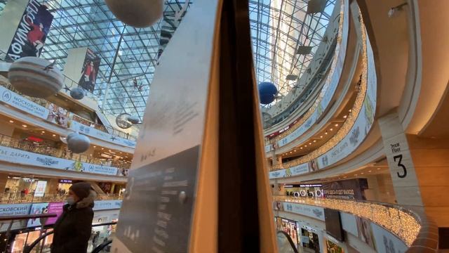 ТРЦ Афимолл Сити. Прогулка по Москве смотреть онлайн