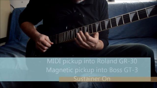 Jackson DK-2S Guitar with Sustainer and Graph Tech Ghost MIDI (Mods by Alan Galt and Piers Crocker) смотреть онлайн